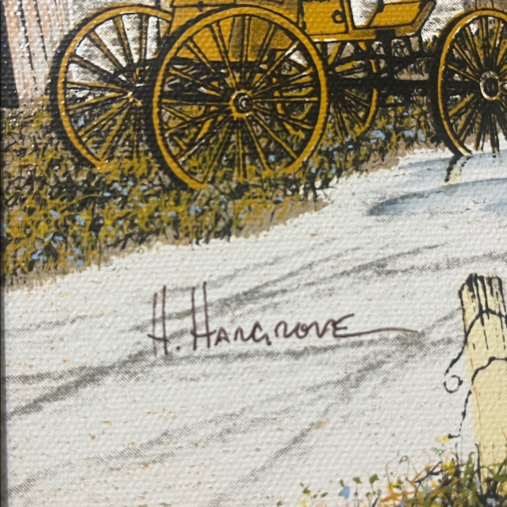 Vintage H. Hargrove Morton Salt Barn OilPainting
Home wall decor Morton Salt - Picture 5 of 6